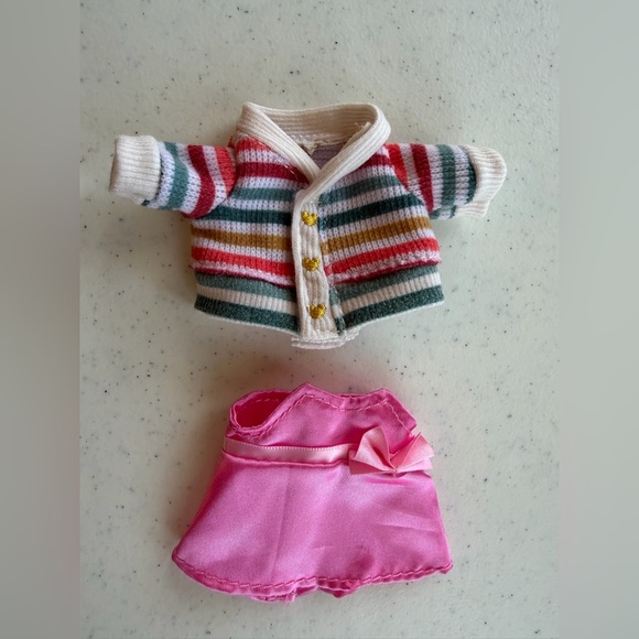 Disney Other - Disney nuiMOs Outfit Set Cardigan Sweater Pink Shirt Doll Clothes Bundle